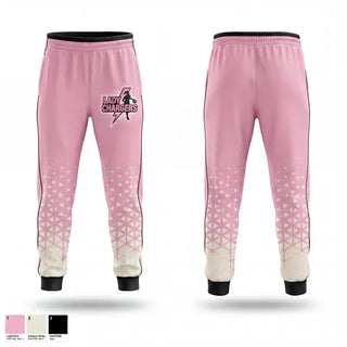 Sweatpants, Maryland lady chargers, Women's Basketball, Teamtime, Team time, sublimation, custom sports apparel, team uniforms, spirit wear, spiritwear, sports uniforms, custom shirts, team store, custom team store, fundraiser sports, apparel fundraiser