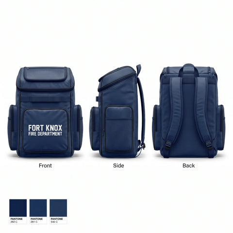Gear Bag, Fort Knox Fire Department, Fire Department, Teamtime, Team time, sublimation, custom sports apparel, team uniforms, spirit wear, spiritwear, sports uniforms, custom shirts, team store, custom team store, fundraiser sports, apparel fundraiser