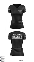 Hays County Sheriff’s Office 39669531 (SRO) Women's Short Sleeve V-neck Shirt - 6