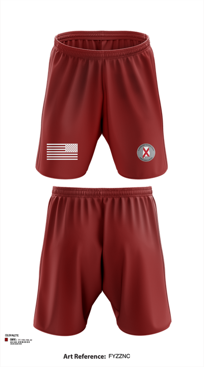122nd Special Troop Command 82504927 Athletic Shorts With Pockets - 23