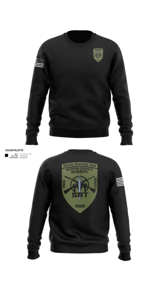 Crew Neck Sweatshirt, MCSD SRT, Police, Teamtime, Team time, sublimation, custom sports apparel, team uniforms, spirit wear, spiritwear, sports uniforms, custom shirts, team store, custom team store, fundraiser sports, apparel fundraiser