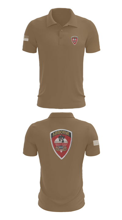 101st Airborne 37445934 Short Sleeve Performance Polo - 7