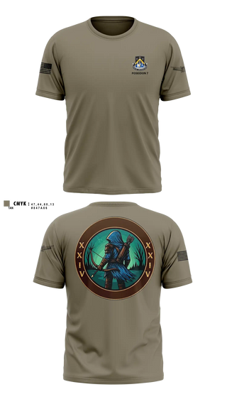 Old School Cotton Shirt, 24TH MDSB, Army, Teamtime, Team time, sublimation, custom sports apparel, team uniforms, spirit wear, spiritwear, sports uniforms, custom shirts, team store, custom team store, fundraiser sports, apparel fundraiser