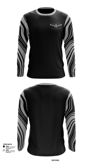 Long Sleeve Performance Shirt, Westerville Central Swimming & Diving, Swimming, Teamtime, Team time, sublimation, custom sports apparel, team uniforms, spirit wear, spiritwear, sports uniforms, custom shirts, team store, custom team store, fundraiser sports, apparel fundraiser