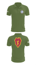 2-35 Infantry Batallion 77036654 Short Sleeve Performance Polo - 47