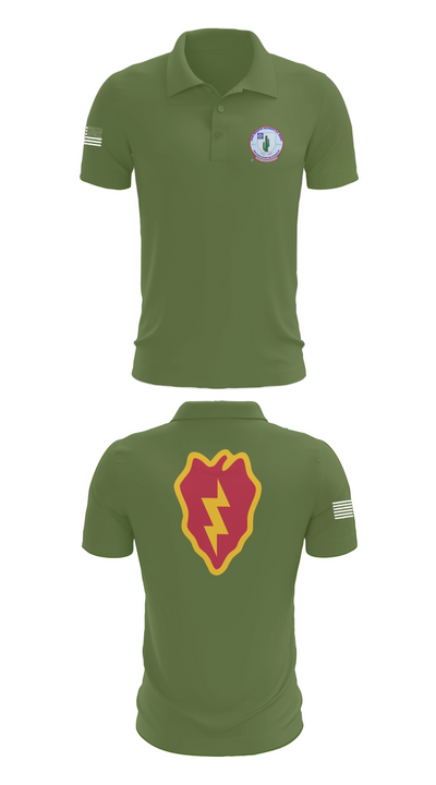 2-35 Infantry Batallion 77036654 Short Sleeve Performance Polo - 47