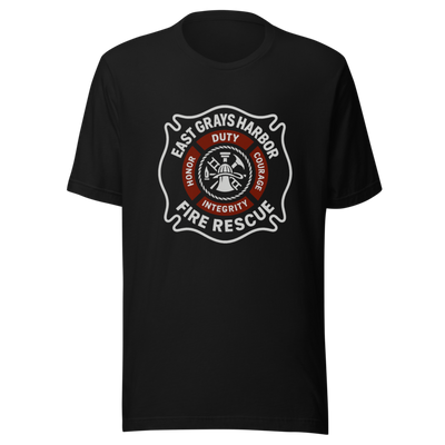 East Grays Harbor Fire Rescue Unisex Staple T-Shirt