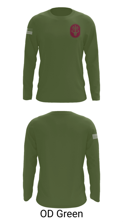 Amed 64194454 Long Sleeve Performance Shirt 46