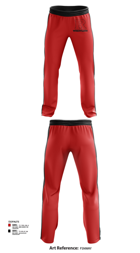Sweatpants, Rustburg High School Wrestling, Wrestling, Teamtime, Team time, sublimation, custom sports apparel, team uniforms, spirit wear, spiritwear, sports uniforms, custom shirts, team store, custom team store, fundraiser sports, apparel fundraiser