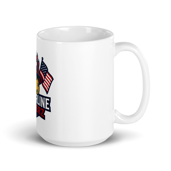 Borderline Ballerz 86788204 White Glossy Mug - Small