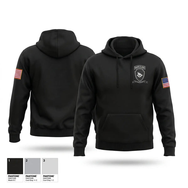 Hoodie, Santa Clara Police Department, Police, Teamtime, Team time, sublimation, custom sports apparel, team uniforms, spirit wear, spiritwear, sports uniforms, custom shirts, team store, custom team store, fundraiser sports, apparel fundraiser