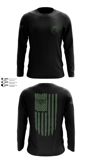 Long Sleeve Performance Shirt, PCSO Black Knights, , Teamtime, Team time, sublimation, custom sports apparel, team uniforms, spirit wear, spiritwear, sports uniforms, custom shirts, team store, custom team store, fundraiser sports, apparel fundraiser