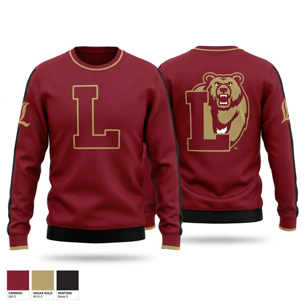 Crew Neck Sweatshirt, Logan High School, Baseball, Teamtime, Team time, sublimation, custom sports apparel, team uniforms, spirit wear, spiritwear, sports uniforms, custom shirts, team store, custom team store, fundraiser sports, apparel fundraiser