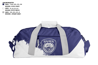 Duffle Bag, Rapids FC, Men's Soccer, Teamtime, Team time, sublimation, custom sports apparel, team uniforms, spirit wear, spiritwear, sports uniforms, custom shirts, team store, custom team store, fundraiser sports, apparel fundraiser
