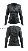 Prairieville Township police Women's Long Sleeve V-neck Shirt - 5