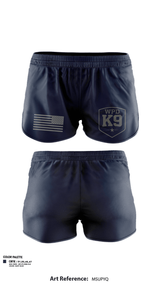 Ranger Panties, WPD K9, Police, Teamtime, Team time, sublimation, custom sports apparel, team uniforms, spirit wear, spiritwear, sports uniforms, custom shirts, team store, custom team store, fundraiser sports, apparel fundraiser