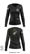 CMX 42179548 Women's Long Sleeve V-neck Shirt - 102