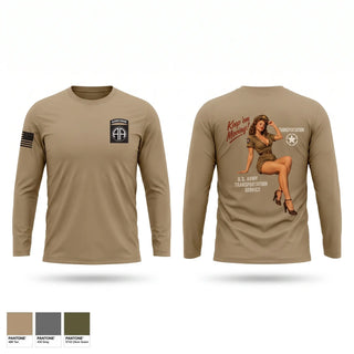 Long Sleeve Performance Shirt, 407th LSB, Army, Teamtime, Team time, sublimation, custom sports apparel, team uniforms, spirit wear, spiritwear, sports uniforms, custom shirts, team store, custom team store, fundraiser sports, apparel fundraiser