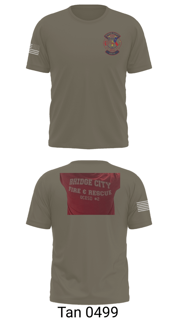 Old School Cotton Feel Shirt, Bridge City Fire Department, Fire Department, Teamtime, Team time, sublimation, custom sports apparel, team uniforms, spirit wear, spiritwear, sports uniforms, custom shirts, team store, custom team store, fundraiser sports, apparel fundraiser