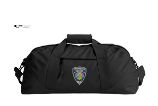 Duffle Bag, Springfield College Police, Police, Teamtime, Team time, sublimation, custom sports apparel, team uniforms, spirit wear, spiritwear, sports uniforms, custom shirts, team store, custom team store, fundraiser sports, apparel fundraiser