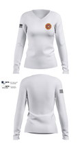 Union City Fire & Emergency Services 91776699 Women's Long Sleeve V-neck Shirt - 101