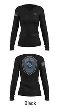 BDPD ERT 6538207 Women's Long Sleeve V-neck Shirt - 23