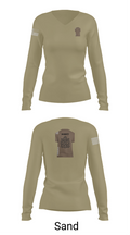 FMS 4 61210303 Women's Long Sleeve V-neck Shirt - 92