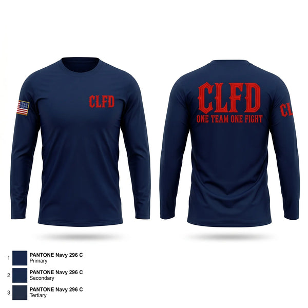 Long Sleeve Performance Shirt, CLFD, Fire Department, Teamtime, Team time, sublimation, custom sports apparel, team uniforms, spirit wear, spiritwear, sports uniforms, custom shirts, team store, custom team store, fundraiser sports, apparel fundraiser