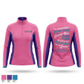 Team Teal 78972675 Quarter Zip Jacket - 1