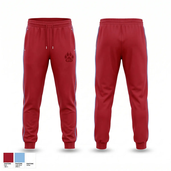 Sweatpants, USJ Bruins, Spirit Store, Teamtime, Team time, sublimation, custom sports apparel, team uniforms, spirit wear, spiritwear, sports uniforms, custom shirts, team store, custom team store, fundraiser sports, apparel fundraiser