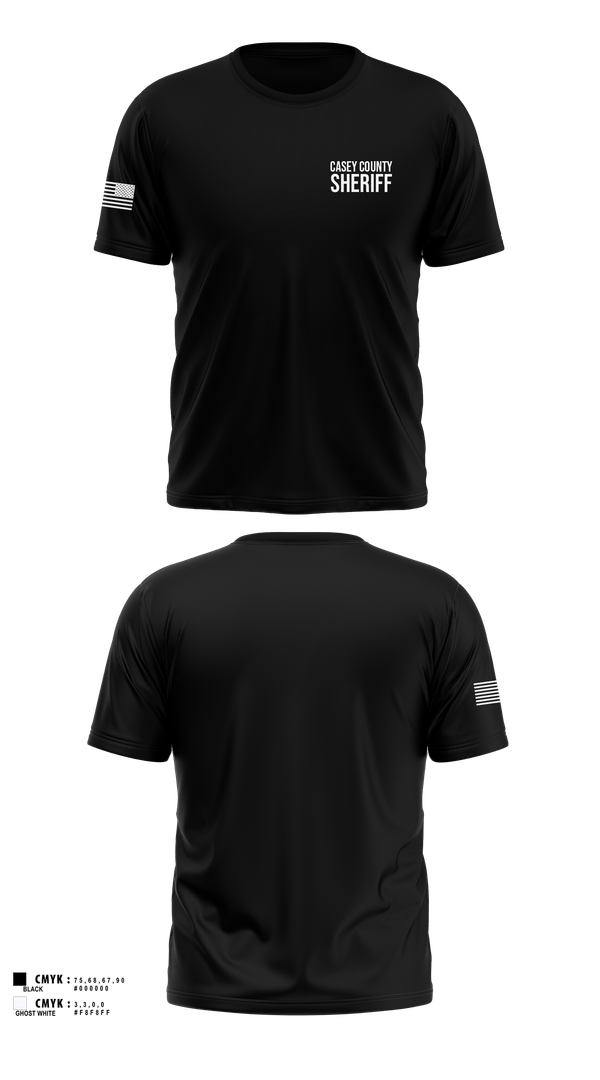 Casey County Sheriff 88676274 Short Sleeve Performance Shirt - 100