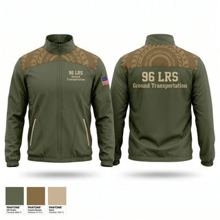 Windbreaker, 96 LRS Ground Transportation, Air Force, Teamtime, Team time, sublimation, custom sports apparel, team uniforms, spirit wear, spiritwear, sports uniforms, custom shirts, team store, custom team store, fundraiser sports, apparel fundraiser