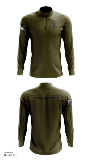 Quarter Zip Jacket, LMPD HSO TACMED, Police, Teamtime, Team time, sublimation, custom sports apparel, team uniforms, spirit wear, spiritwear, sports uniforms, custom shirts, team store, custom team store, fundraiser sports, apparel fundraiser
