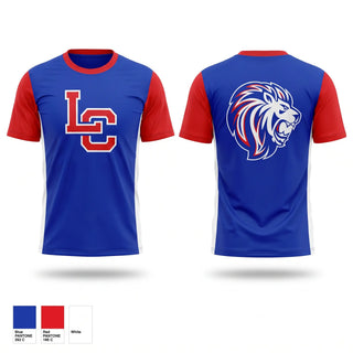 Short Sleeve Performance Shirt, Lewis County Lions, , Teamtime, Team time, sublimation, custom sports apparel, team uniforms, spirit wear, spiritwear, sports uniforms, custom shirts, team store, custom team store, fundraiser sports, apparel fundraiser