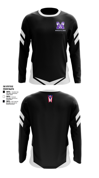 Long Sleeve Performance Shirt, Mount Gilead High School Wrestling, Wrestling, Teamtime, Team time, sublimation, custom sports apparel, team uniforms, spirit wear, spiritwear, sports uniforms, custom shirts, team store, custom team store, fundraiser sports, apparel fundraiser