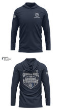 NYPD ESU K9 Long Sleeve Hooded Sun Shirt - 11