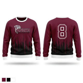 Crew Neck Sweatshirt, Anoka Tornadoes, Softball, Teamtime, Team time, sublimation, custom sports apparel, team uniforms, spirit wear, spiritwear, sports uniforms, custom shirts, team store, custom team store, fundraiser sports, apparel fundraiser
