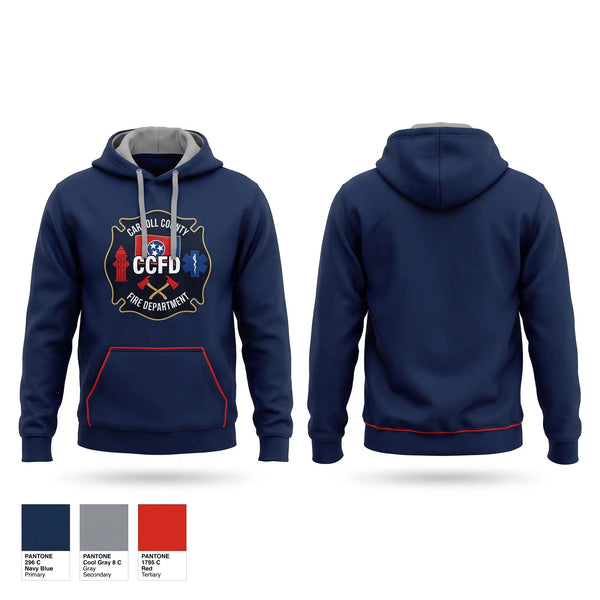 Hoodie, Carroll county fire department, , Teamtime, Team time, sublimation, custom sports apparel, team uniforms, spirit wear, spiritwear, sports uniforms, custom shirts, team store, custom team store, fundraiser sports, apparel fundraiser