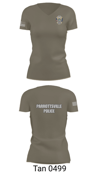 Womens Short Sleeve Vneck Shirt, Parrottsville police, Police, Teamtime, Team time, sublimation, custom sports apparel, team uniforms, spirit wear, spiritwear, sports uniforms, custom shirts, team store, custom team store, fundraiser sports, apparel fundraiser