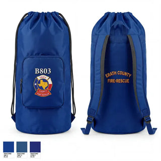 Gear Bag, Erath county fire and rescue, Fire Department, Teamtime, Team time, sublimation, custom sports apparel, team uniforms, spirit wear, spiritwear, sports uniforms, custom shirts, team store, custom team store, fundraiser sports, apparel fundraiser
