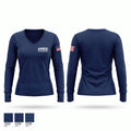 Amber Fire Department Old School Cotton Feel Shirt - 1