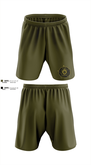 Athletic Shorts With Pockets, Quinton Police Department, Police, Teamtime, Team time, sublimation, custom sports apparel, team uniforms, spirit wear, spiritwear, sports uniforms, custom shirts, team store, custom team store, fundraiser sports, apparel fundraiser