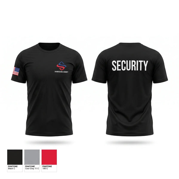 Short Sleeve Performance Shirt, Sahara Global Security, Fire Department, Teamtime, Team time, sublimation, custom sports apparel, team uniforms, spirit wear, spiritwear, sports uniforms, custom shirts, team store, custom team store, fundraiser sports, apparel fundraiser