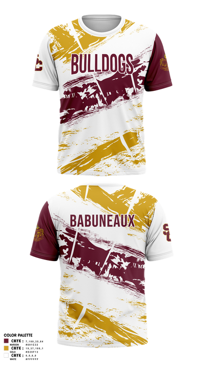 Summer Creek High School Bowling 37718060 Old School Cotton Feel Shirt - 2