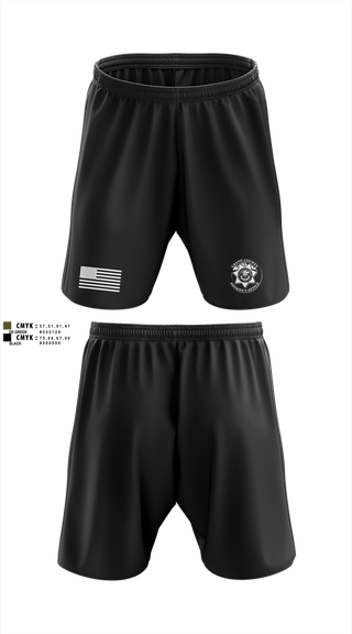 Athletic Shorts With Pockets, GCSO K9, Police, Teamtime, Team time, sublimation, custom sports apparel, team uniforms, spirit wear, spiritwear, sports uniforms, custom shirts, team store, custom team store, fundraiser sports, apparel fundraiser