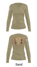 LCAC 28 25055270 Women's Long Sleeve V-neck Shirt - 92
