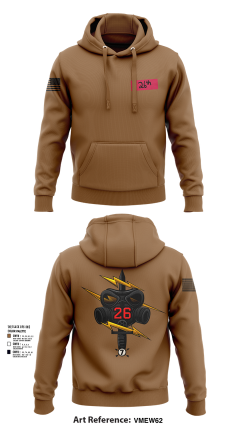 Hoodie, 26th CM Co, , Teamtime, Team time, sublimation, custom sports apparel, team uniforms, spirit wear, spiritwear, sports uniforms, custom shirts, team store, custom team store, fundraiser sports, apparel fundraiser