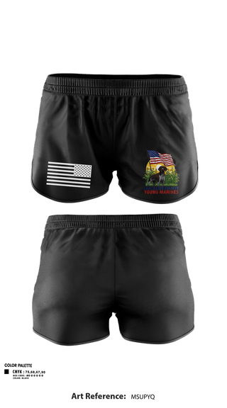 Ranger Panties, Lancaster County Young Marines, Marines, Teamtime, Team time, sublimation, custom sports apparel, team uniforms, spirit wear, spiritwear, sports uniforms, custom shirts, team store, custom team store, fundraiser sports, apparel fundraiser