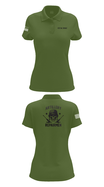 ARMT 1-320th Field Artillery 75505758 Women's Short Sleeve Performance Polo  - 55