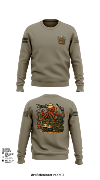 NCHB-1 21856611 Crew Neck Sweatshirt - 102
